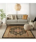 Nourison 2000 Area Rug 2028-Black