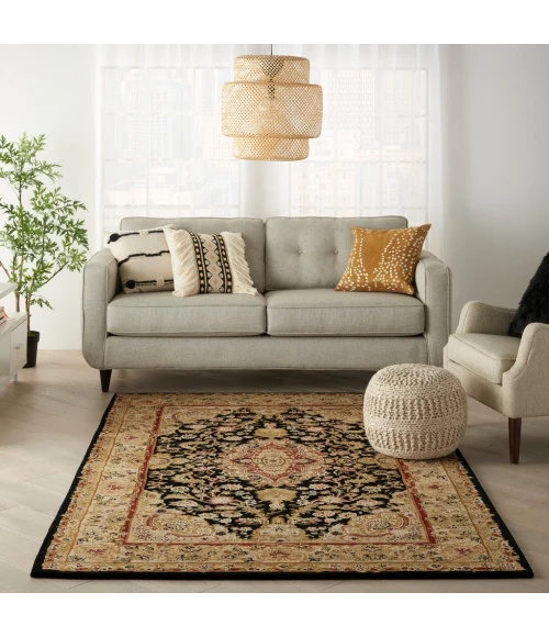 Nourison 2000 Area Rug 2028-Black