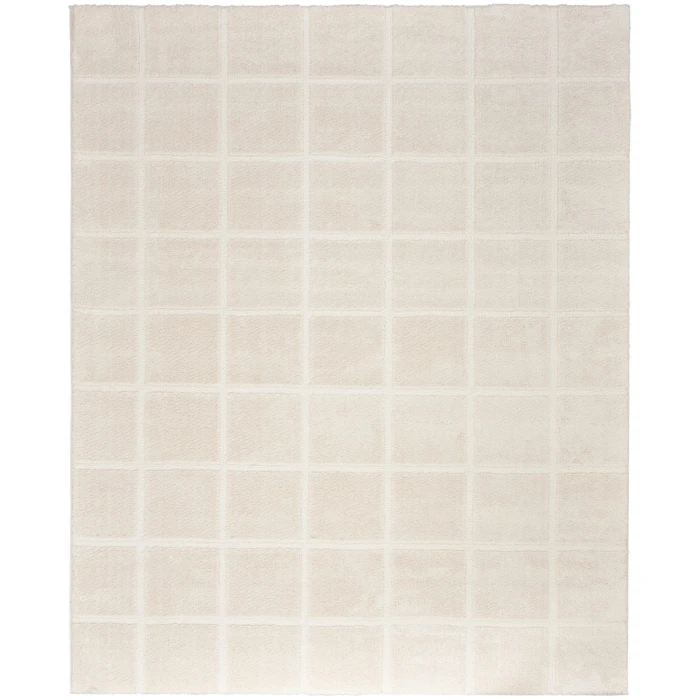 DKNY West End Ave Ivory WTE01 8 ft. X 10 ft. Rect. Rug