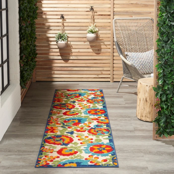 Nourison Aloha Runner Area Rug ALH17-Multicolor