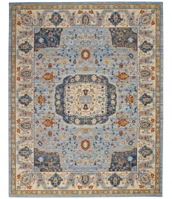 Nourison Home Majestic MST03 Light Blue 9 ft. 6 in. X 12 ft. 8 in. Area Rug