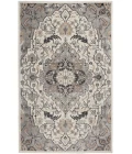 Nourison Elation Ivory Grey ETN09 6 ft. X 9 ft. Rectangle Rug