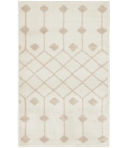 Nourison Home Grafix GRF37 Ivory Beige 2 ft. X 4 ft. Area Rug