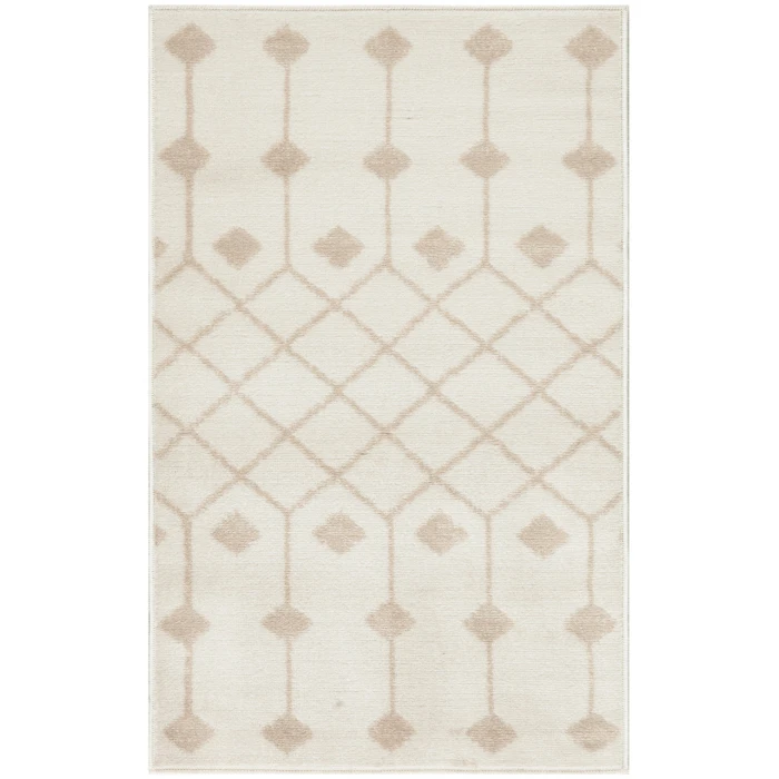 Nourison Grafix Ivory Beige GRF37 2 ft. X 4 ft. Rectangle Rug