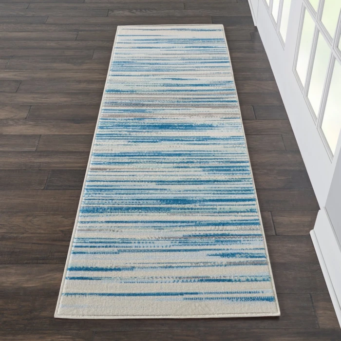 Nourison Jubilant Runner Area Rug JUB04-Blue