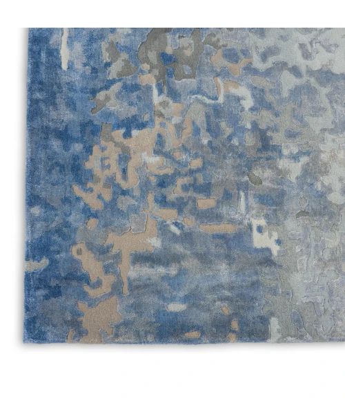 Nourison Prismatic Area Rug PRS17 Denim 9'9" x 13'9"