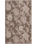 Nourison Garden Oasis Mocha GOA03 3 ft. X 5 ft. Rectangle Rug