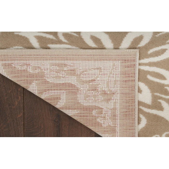 Nourison Jubilant Taupe JUB06 7 ft. 10 in. X 9 ft. 10 in. Rectangle Rug
