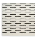 Nourison Nordic Ivory Black NRC12 8 ft. X 10 ft. Rect. Rug