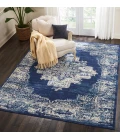 Nourison Grafix Area Rug GRF14-Navy Blue