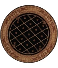 Nourison Ashton House Round Area Rug AS03-Black