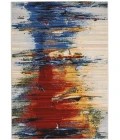 Nourison Chroma Area Rug CRM05-Crimson Tide