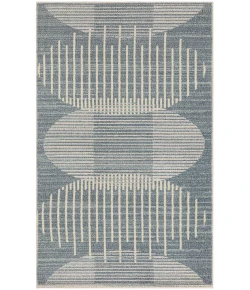 Nourison Home Astra Machine Washable ASW03 Blue 2 ft. X 6 ft. Area Rug