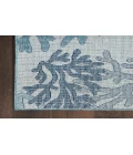 Nourison Garden Oasis Blue GOA05 9 ft. X 12 ft. Rectangle Rug
