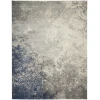 Nourison Home Passion PSN10 Charcoal Ivory 9 ft. X 12 ft. Area Rug