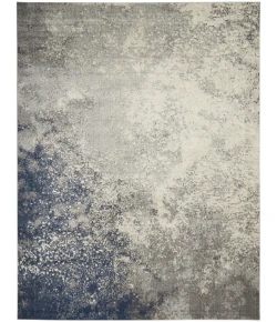 Nourison Home Passion PSN10 Charcoal Ivory 9 ft. X 12 ft. Area Rug