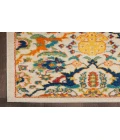 Nourison Allur Ivory Multicolor ALR03 2 ft. 3 in. X 10 ft. Rectangle Rug