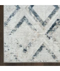 Nourison Dekor Grey Navy DEK05 7 ft. 10 in. X 9 ft. 10 in. Rect. Rug