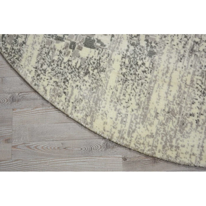 Nourison Twilight Round Area Rug TWI02 Ivory 8' Round