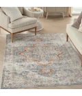 Nourison Astra Machine Washable Area Rug ASW12 Denim Multi