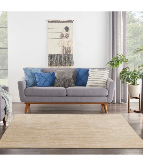 Nourison Home Nourison Essentials Ivory Gold NRE01 7 ft. Square Rug