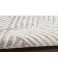 Nourison Grafix Grey GRF39 5 ft. 3 in. X 7 ft. 3 in. Rectangle Rug
