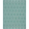 Nourison Home Versatile NRV01 Aqua Teal 7 ft. X 10 ft. Area Rug