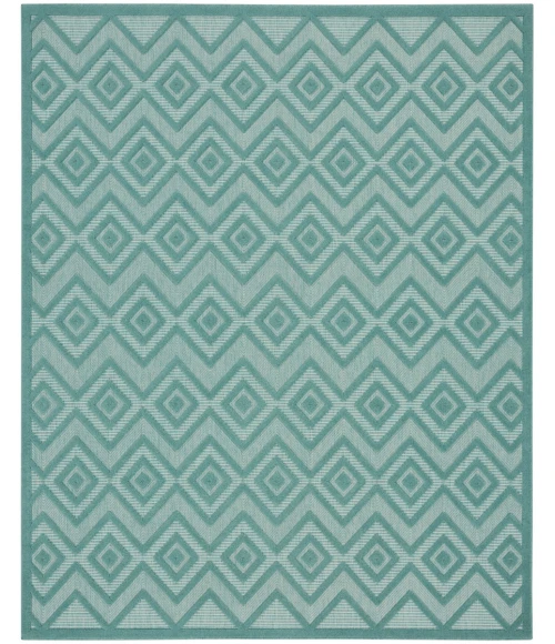 Nourison Versatile Area Rug NRV01 Aqua/Teal