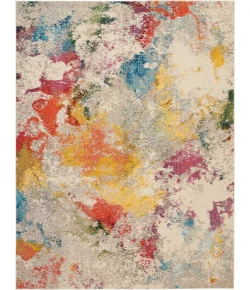 Nourison Home Celestial CES12 Ivory Multicolor 7 ft. 10 in. X 10 ft. 6 in. Area Rug