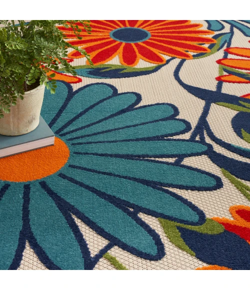 Nourison Aloha Area Rug ALH33 Multicolor