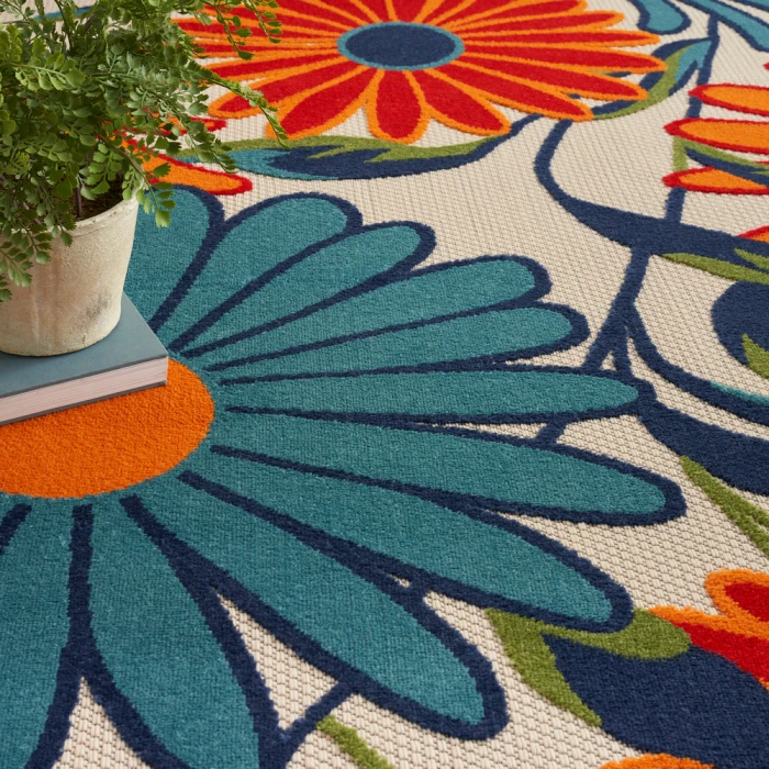 Nourison Aloha Area Rug ALH33 Multicolor