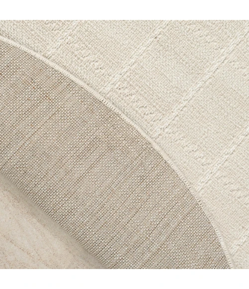 Nourison Serenity Home Ivory SRH05 4 ft. X Round Rug