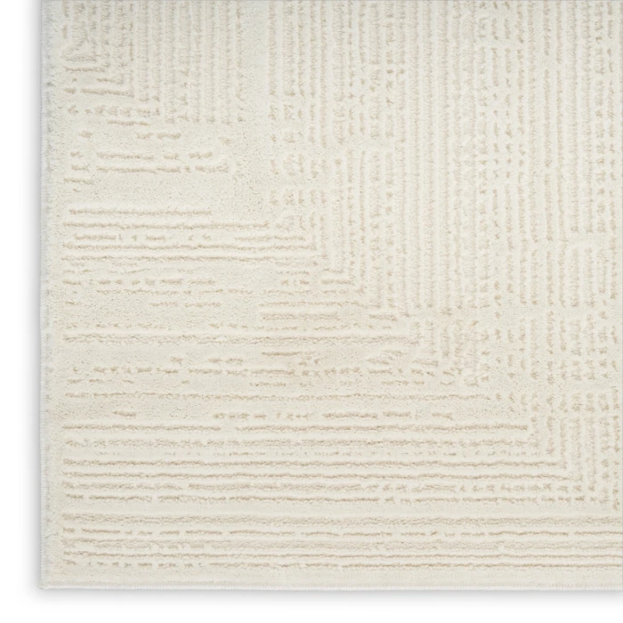Nourison Sustainable Trends Ivory SUT07 6 ft. X 9 ft. Rect. Rug