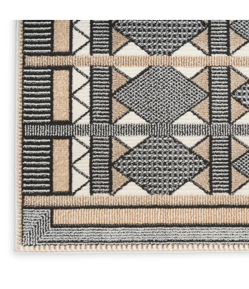 Nourison Home Nordic Ivory Multicolor NRC06 5 ft. X 7 ft. Rectangle Rug