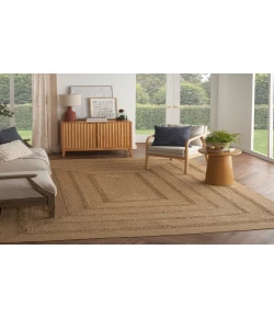 Nourison Home Natural Seagrass NSG01 Natural 6 ft. X 9 ft. Area Rug