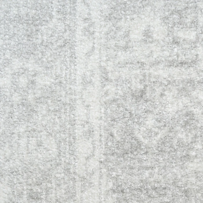 Nourison Astra Machine Washable Light Grey ASW11 5 ft. 3 in. X 7 ft. Rect. Rug