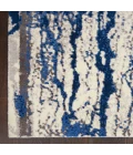 Nourison Twilight Area Rug TWI29 Ivory Blue 5'6" x 8'
