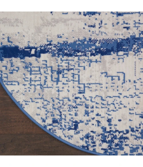 Nourison Whimsicle Area Rug WHS06-Ivory Navy