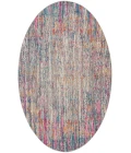 Nourison Passion Ivory Multicolor PSN36 10 ft. Round Rug