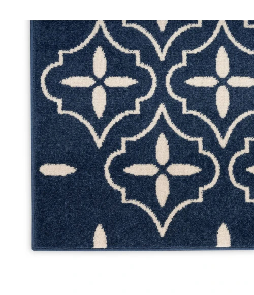 Nourison Home Nourison Essentials Navy Ivory NRE04 6 ft. X 9 ft. Rectangle Rug