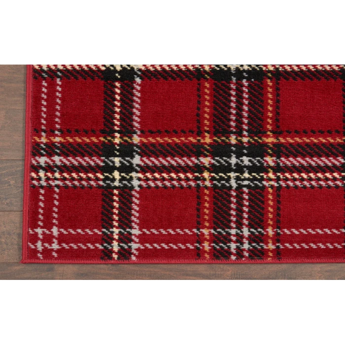 Nourison Grafix Red GRF03 9 ft. X 12 ft. Rectangle Rug