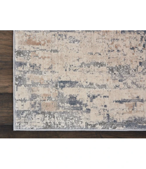 Nourison Rustic Textures Runner Area Rug RUS04-Beige/Grey