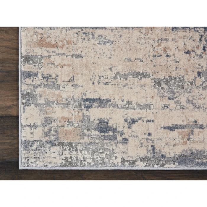 Nourison Rustic Textures Runner Area Rug RUS04-Beige/Grey