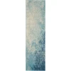 Nourison Home Passion PSN10 Navy Light Blue 2 ft. 2 in. X 7 ft. 6 in. Area Rug