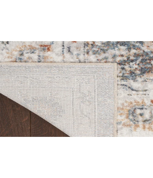 Nourison Astra Machine Washable Ivory Multicolor ASW16 7 ft. 10 in. X 10 ft. Rectangle Rug