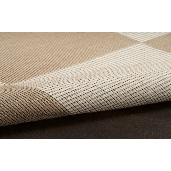 Nourison Washable Modern Jute Natural Ivory MDJ02 5 ft. 3 in. X 7 ft. 3 in. Rectangle Rug