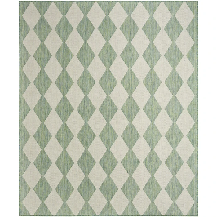 Nourison Positano Blue Green POS04 12ft. x 15ft. Rect. Rug