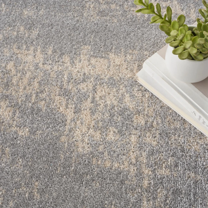 Nourison Nourison Essentials Area Rug NRE03 Grey/Beige