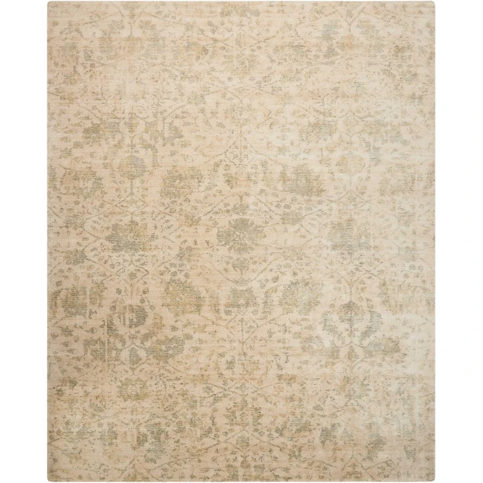 Nourison Home Lucent Cream / Ivory LCN05 7ft.9in. x 9ft.9in. Rect. Rug
