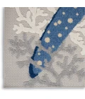 Nourison Aloha Area Rug ALH24-Blue/Grey
